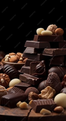 vertical chocolates