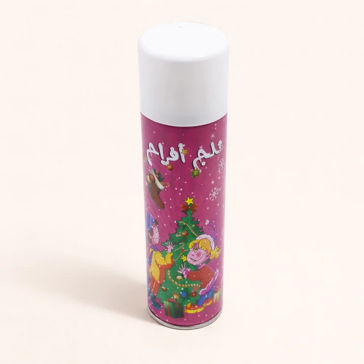 snow spray can
